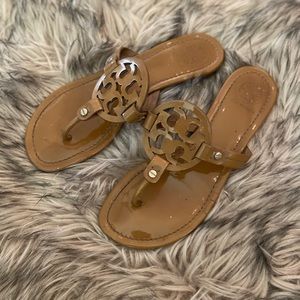 Tory Burch Miller Sandals Nude